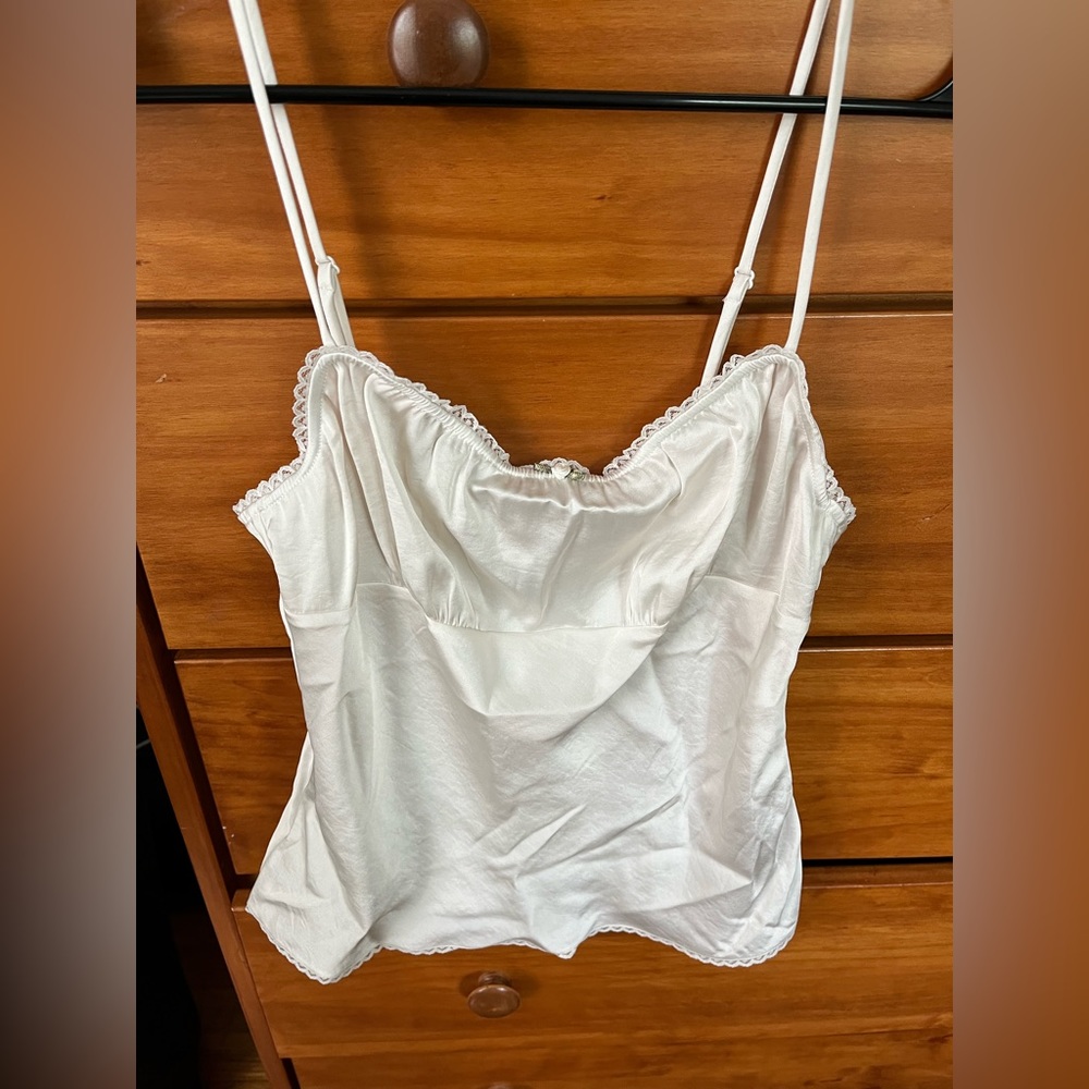 Aritzia Satin Tank Top